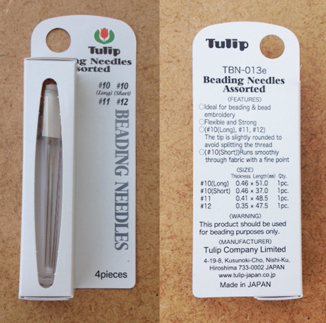 TULIP Beading Needles #11 (4 Needles/pack)